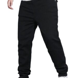 2-999-BM-JJ3-BLACK-0 Ben Martin Plus Size Jeans for Man || Big Size Stretchable Jeans for Men || Smart Fit Regular Fit Jean's Pants for Men's || Cotton Denim Jins Pant for Men:s - Available in Sizes.
