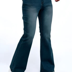1-BM-JJ18-GREEN-1-1 Ben Martin Men's Bootcut Bell Bottom Jeans || Flared Denim Jean for Men || Stretchable Mid Rise Cotton Pants || Retro Style Casual Wear Bootcut' Denim' Jeans:, (1)