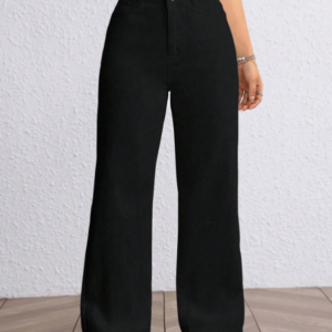 2-BM-JJ33-BLACK-1 Ben Martin Baggy Jeans for Women || Women,s Loose Jean Pants || Oversized Jean's for Women's || Wide Leg Jean,s for Woman || Casual Jins for Woman's || Loose Jin Pant for Woman,s 2-BM-JJ33