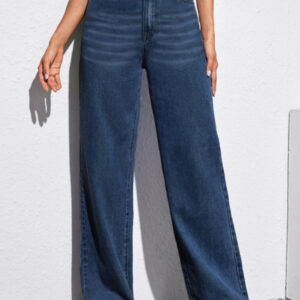 4-BM-JJ33-DARK-BLUE-4 Ben Martin Baggy Jeans for Women || Women,s Loose Jean Pants || Oversized Jean's for Women's || Wide Leg Jean,s for Woman || Casual Jins for Woman's || Loose Jin Pant for Woman,s 4-BM-JJ33