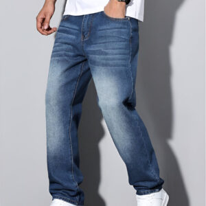 2_1-BM-JJ12-DARK-BLUE-4x-0 Ben Martin Men Jeans || Baggy Fit Jean's for Man || Loose Fit High Rise Denim || Stretchable Casual Wear Jean,s || Dance Rap Rapping Style Pant for Men || Denim Cotton Jeans