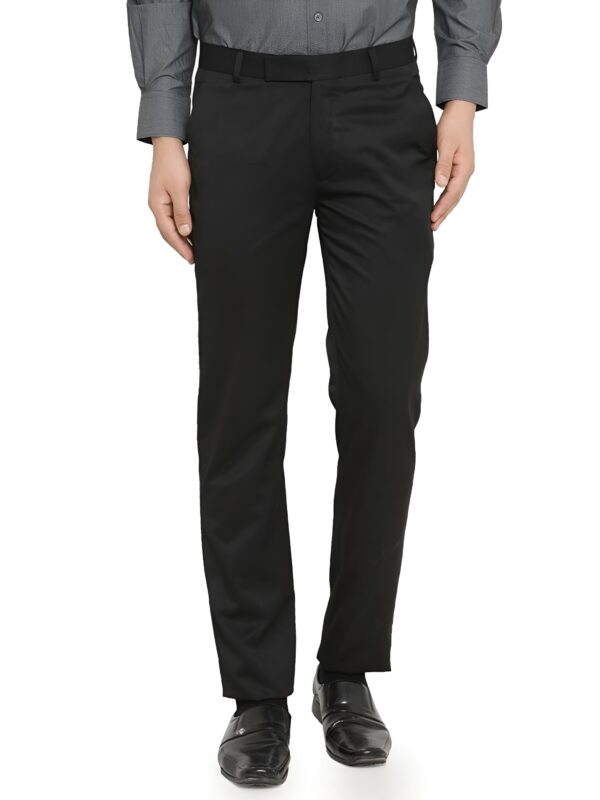 Ben Martin Men's Regular Fit Formal Trousers (BMW-FRL-TR-BLACK_32a_Black_32)