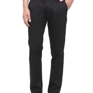 TRS-BLACK-2028129 Ben Martin Men's Regular Fit Cotton Casual Trouser Size